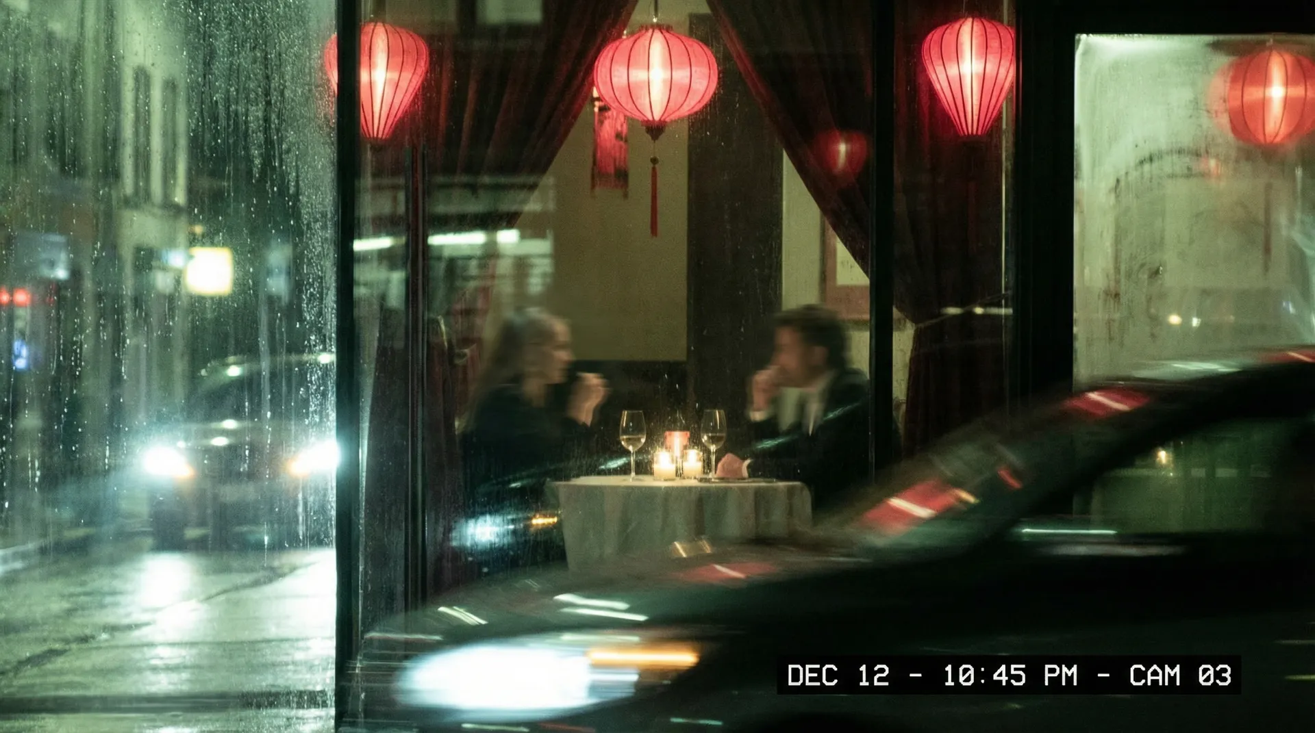 情深叉喔 - 餐厅密会偷拍照